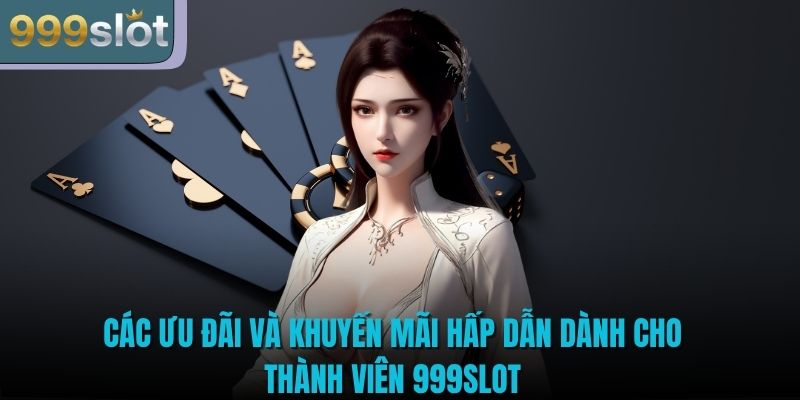 Các ưu đãi và khuyến mãi hấp dẫn dành cho thành viên 999SLOT