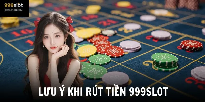 Những điều hội viên cần lưu ý khi thực hiện rút tiền 999SLOT